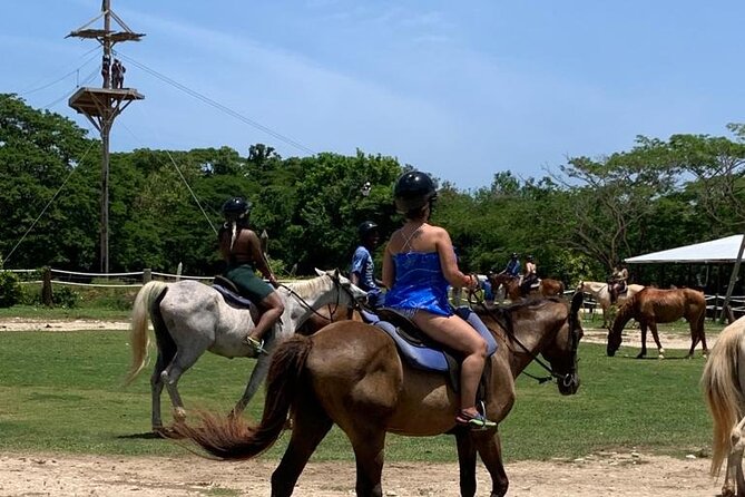 Montego Bay River Rafting & Horseback Ride N Swim Private Tour - Participant Information