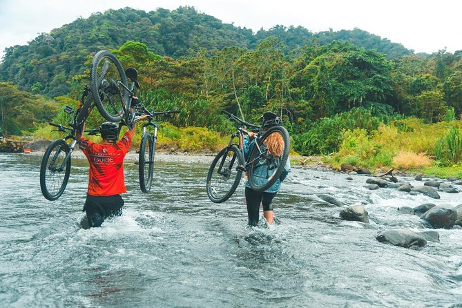 Mountain Biking Lake Arenal Rugged Trail With River Crossing (Feb )