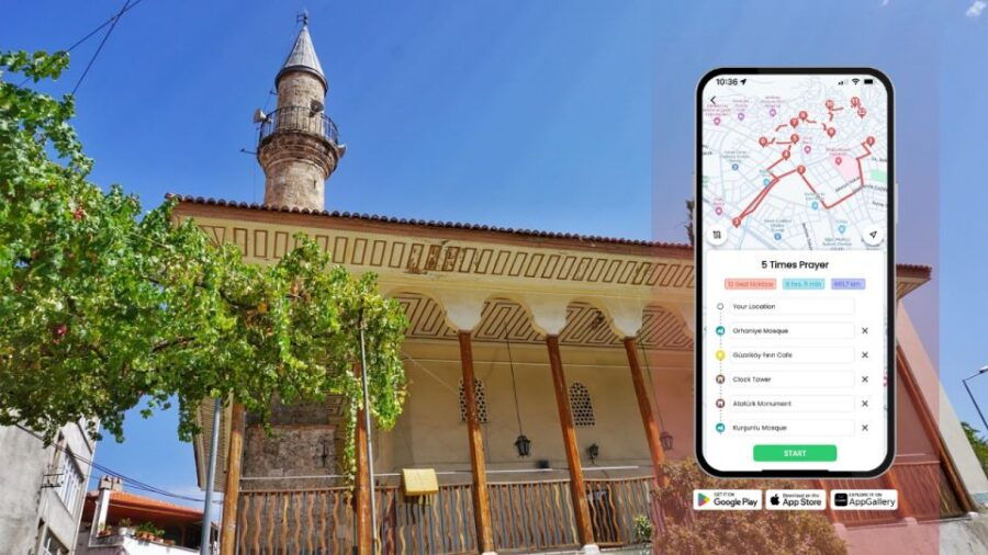Muğla: 5 Times Prayer With GeziBilen Digital Audio Guide