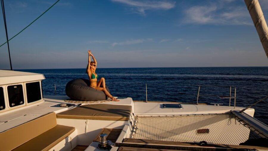 Mykonos: Boho Experience Catamaran Cruise
