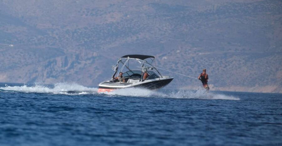 Mylopotas: Private Mastercraft X Boat Ride With Wakeboarding