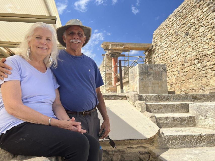 Mythical Escape: Zeus Cave & Knossos Palace From Elounda
