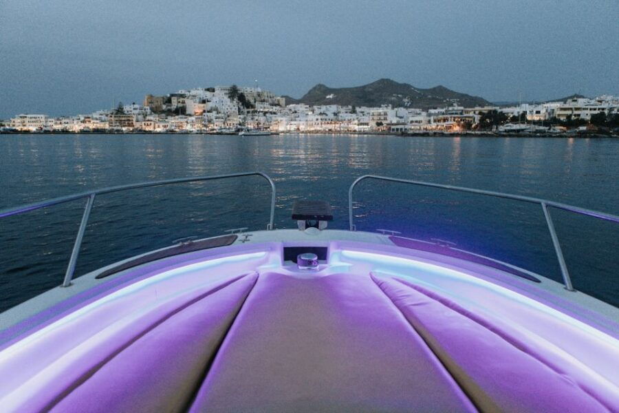 Naxos: Private Sunset Boat Tour With Fruit and Champagne - Good To Know