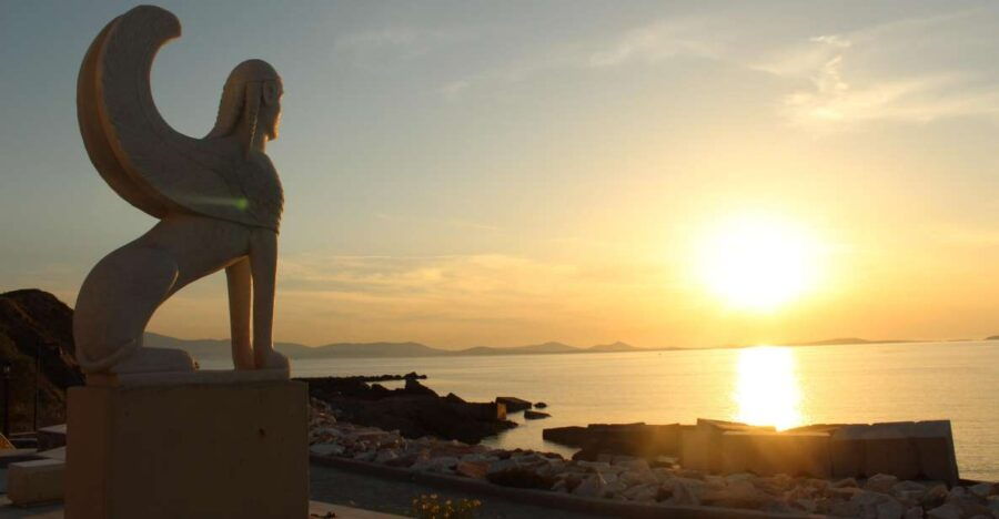 Naxos Town: Sunset Mythology Tour With Wine - Good To Know
