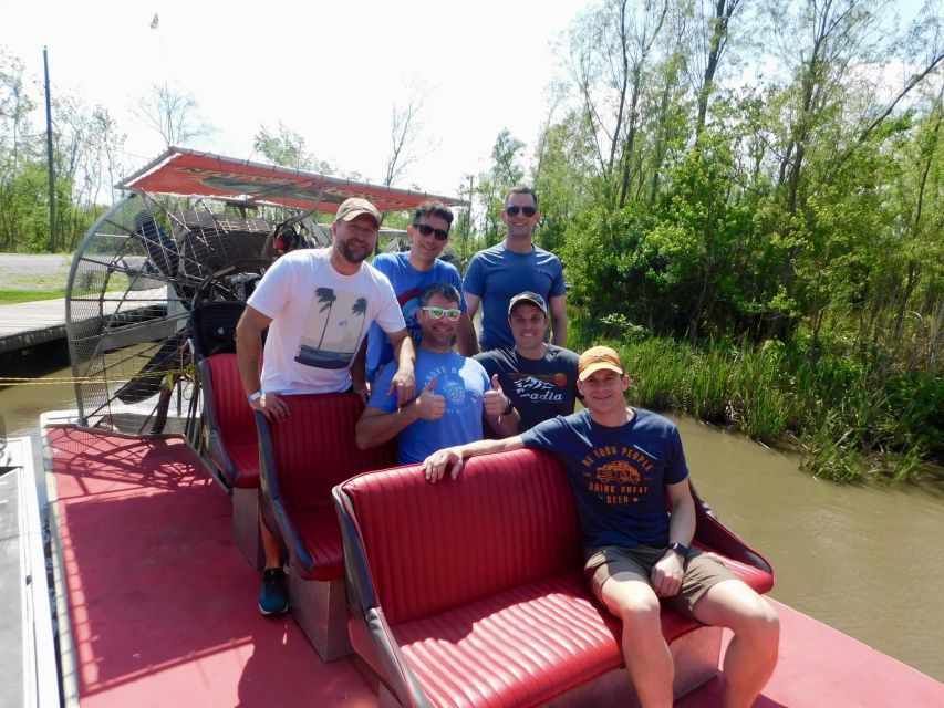 New Orleans: 6 Passenger Premium Airboat Swamp Tour - Good To Know