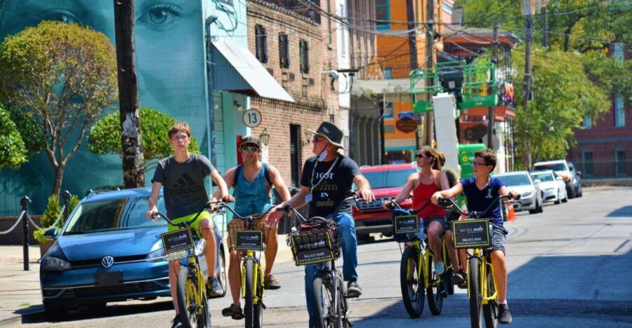 New Orleans: Guided Sightseeing Bike Tour