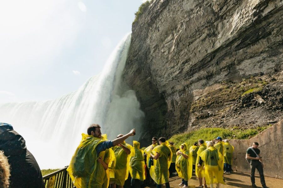 Niagara Falls, Canada: First Boat Cruise & Behind Falls Tour - Good To Know