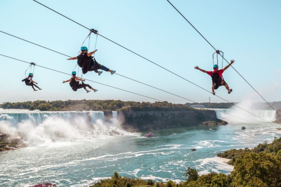 Niagara Falls, Canada: Night Illumination Zip Line to Falls - Good To Know