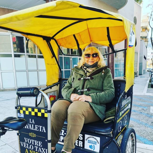 Nice: City Sightseeing Tour by Pedicab With Audio Guide
