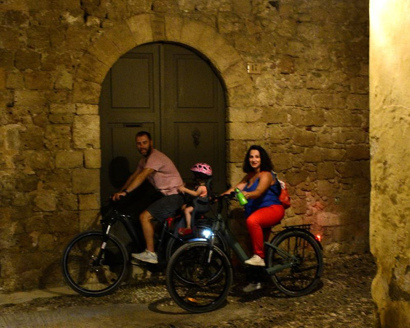 Night Rhodes: Old Town E-Bike Tour With Drink & Meze - Good To Know