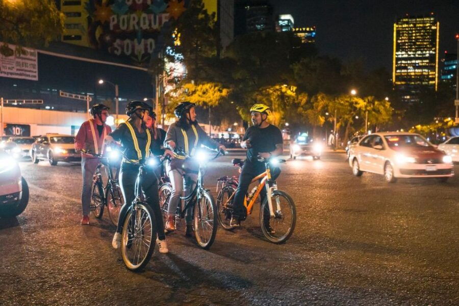 Night Street Food Bike Tour Mexico City