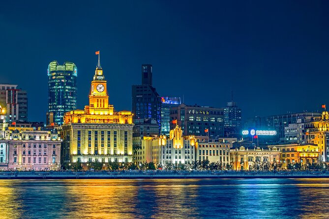 Night Walking Tour: Huangpu River Cruise, The Bund, and Nanjing Road