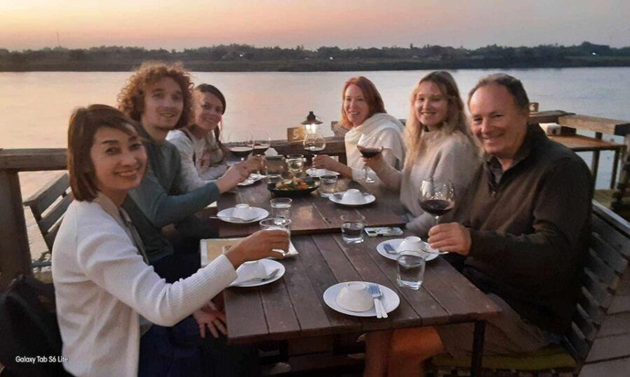 Nong Khai City Tour Chill Out - Best Dinner Sunset Ever - Good To Know