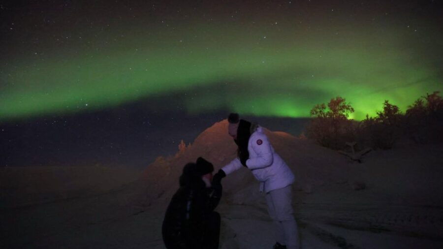Northern Light With Transfer and Photographer