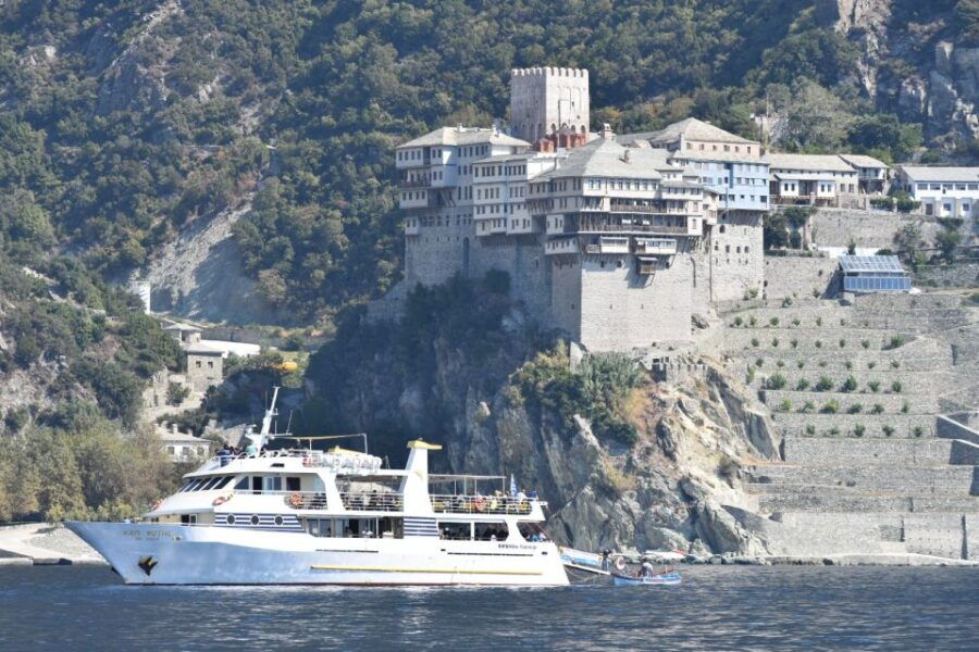 Ouranoupoli: Mount Athos Peninsula Sightseeing Cruise