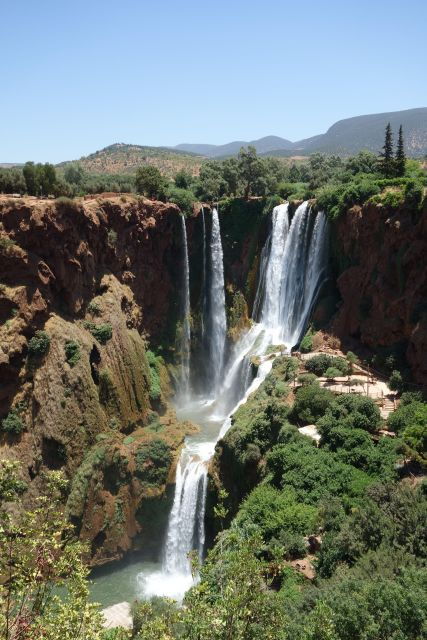 Ouzoud Waterfalls Guided Hike and Boat Trip