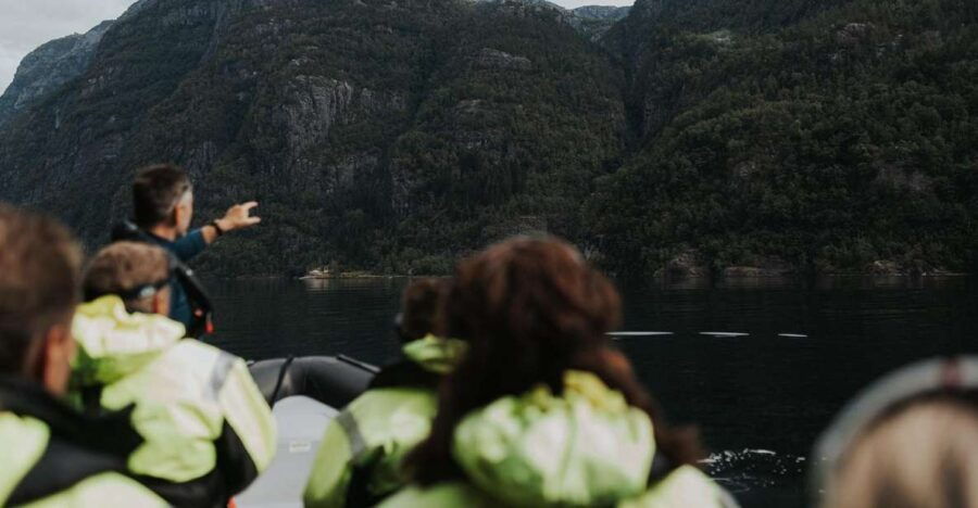 Øystese: Exclusive Fyksesund Private RIB Fjord Safari