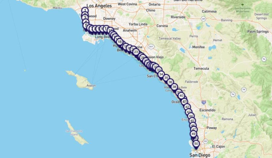 Pacific Coast Highway: Audio Tour Between LA & San Diego - Good To Know