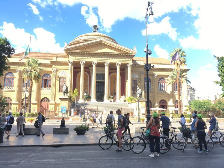 Palermo: Historic Center Guided Bike Tour With Food Tasting - Good To Know