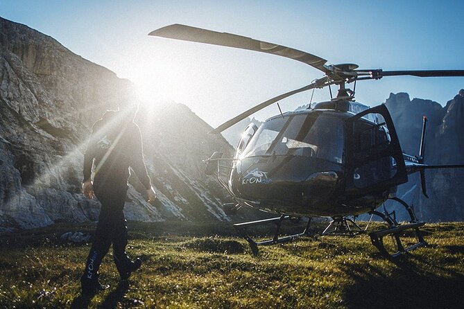 Panoramic Helicopter Tour Between the Dolomites and Cortina Dampezzo