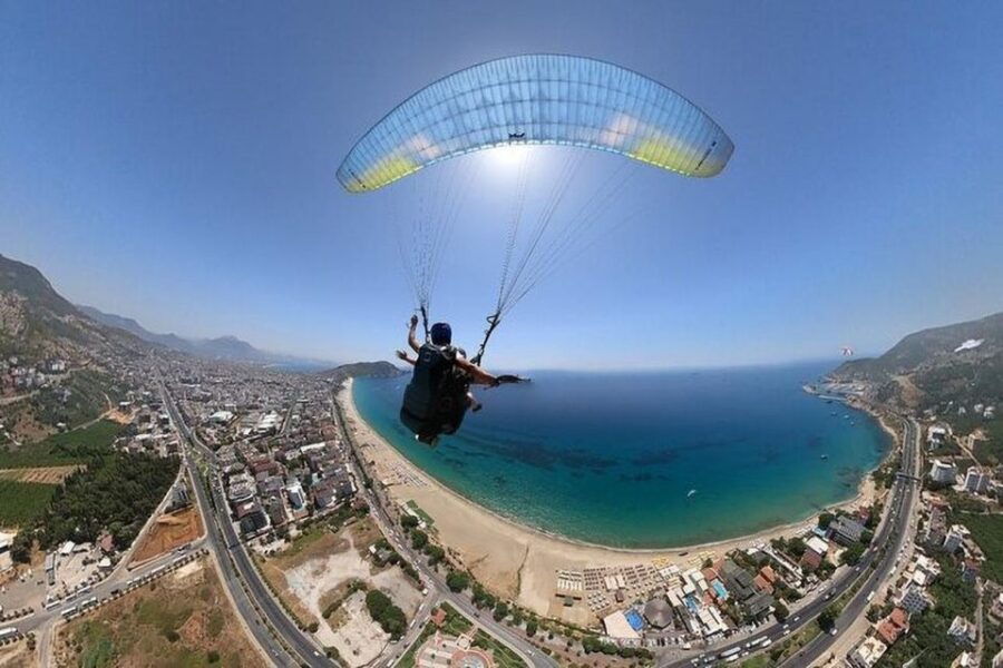 Paragliding Experience From Antalya to Alanya