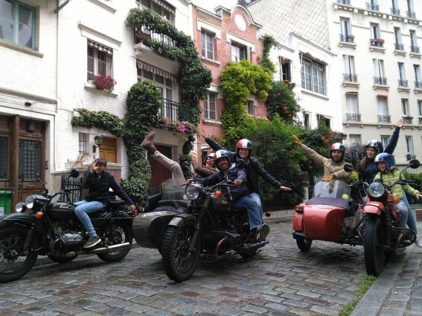 Paris Vintage Sidecar Premium & Private Half-Day Tour - Good To Know