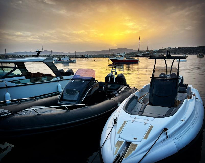 Paros: Premium Boat Private Cruise With Sunset Viewing - Good To Know