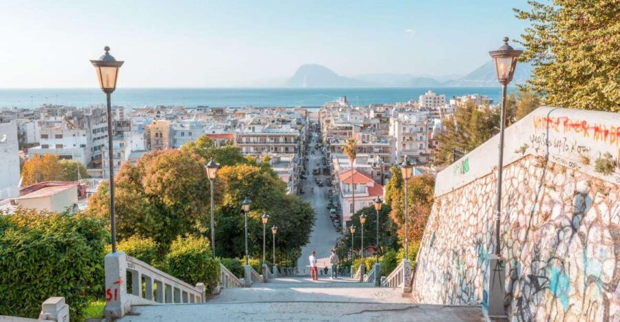 Patras : Visit the Castle Dinner at Agios Nikolaos Stairs