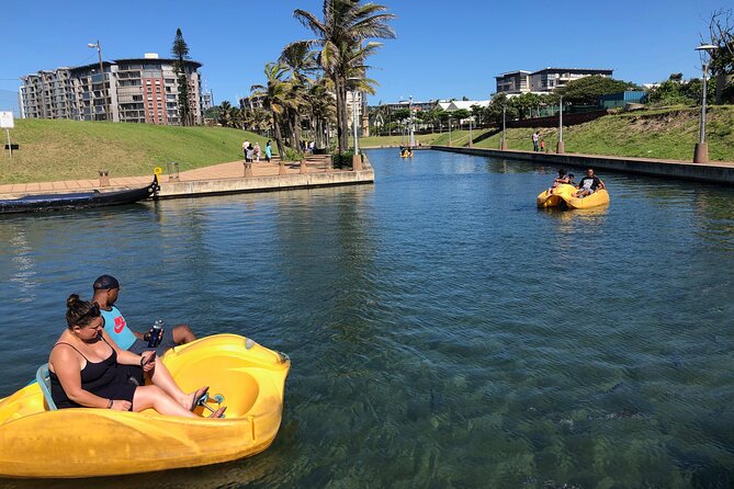 Pedal Boat Rides on Durban Point Waterfront Canals