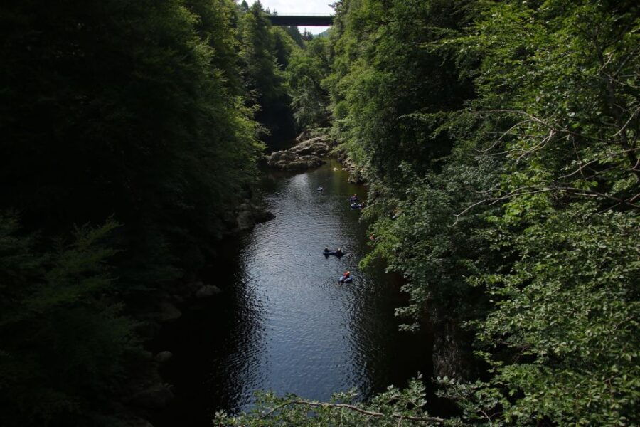 Perthshire: Adventure Tubing and Cliff Jumping Experience