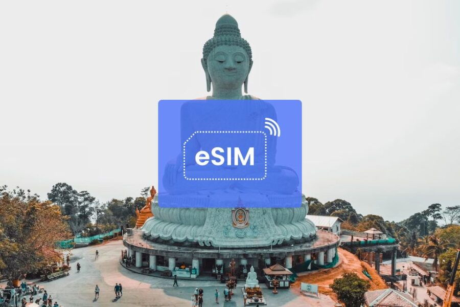 Phuket: Thailand/ Asia Esim Roaming Mobile Data Plan