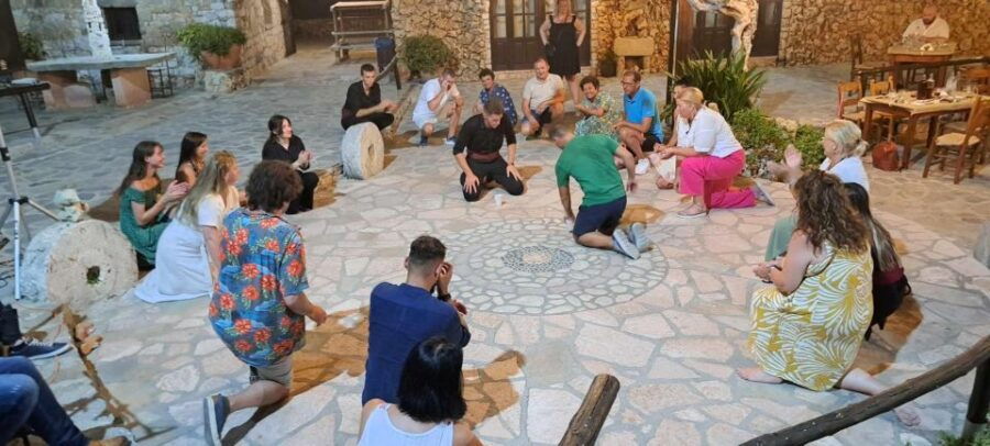 Platanias: Cretan Night With Wine Tasting and Dinner