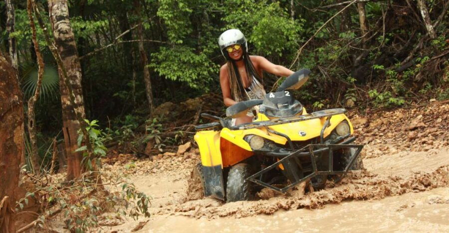 Playa Del Carmen: ATV Xtreme & Zipline Experience