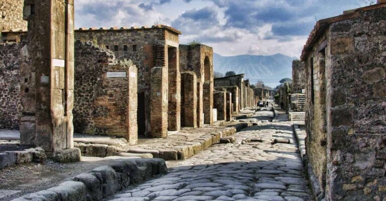 Pompeii: Day Tour of Pompeii and Vesuvius With Bus Transfer