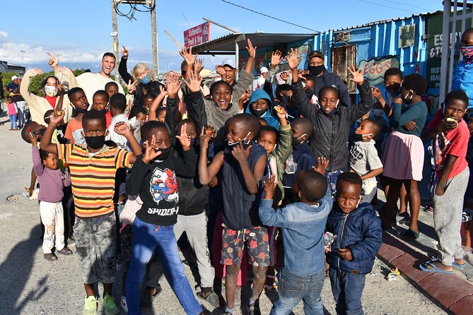 Pop-Up Cinema in the Community Post Film Discussion With Locals - Setting up the Pop-Up Cinema