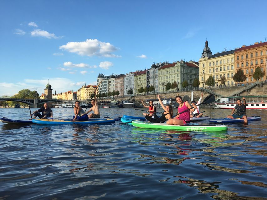 Prague: 2-Hour Paddle Boarding in the City Centre - Good To Know