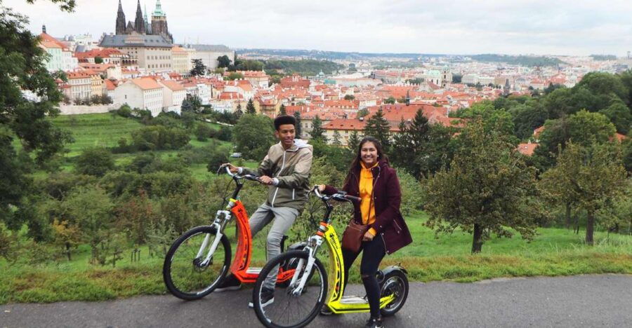 Prague: E-Bike/E-Scooter Viewpoint Tour - Good To Know