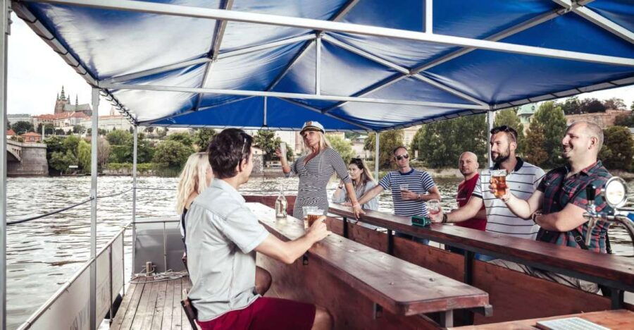Prague: Private Cycle Boat River Tour With Beer or Prosecco - Good To Know