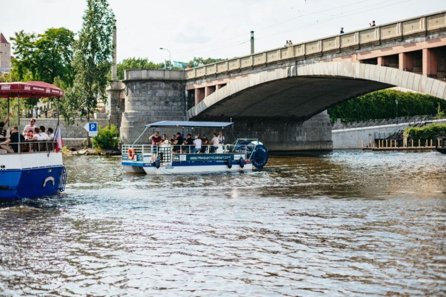 Prague: Swimming Beer Bike on A Cycle Boat - Good To Know