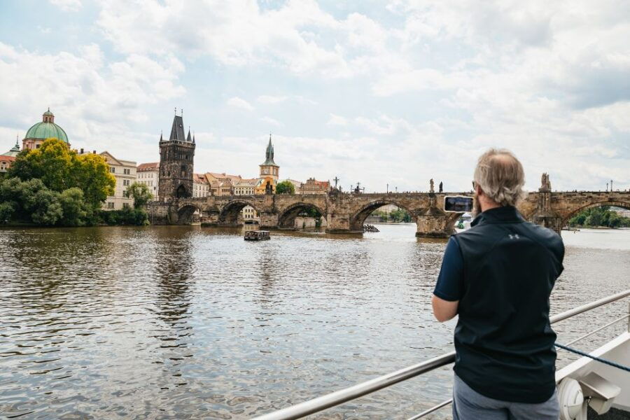Prague: Vltava River Lunch Cruise in an Open-Top Glass Boat - Good To Know