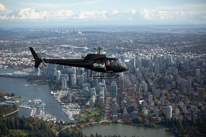 Pre/Post Cruise Helicopter Vancouver City Tour With Hotel Pickup