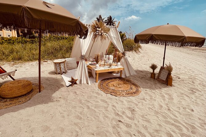 Premiere Luxury Sunrise Picnic in Hollywood Beach With Tented Oasis and More. - Good To Know