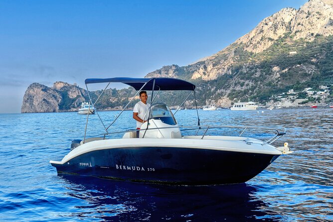 Private Amalfi Coast Tour on Speed Boat Max 4 People