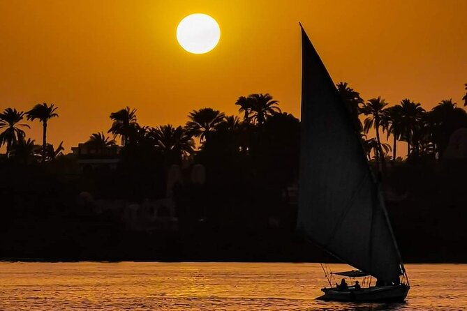 Private Egyptian Nile River Felucca Ride Relax Sailing at Cairo