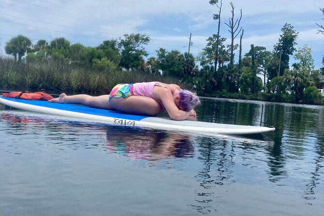 Private Floating Yoga With Coach in Panama City Florida