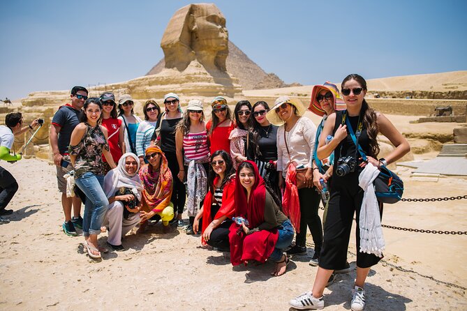 Private Full Day Tour Giza Pyramids Sphinx Saqqara and Memphis Including Lunch - Good To Know