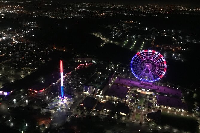Private Helicopter Night Tour Over Orlando Theme Parks (23miles) - Good To Know