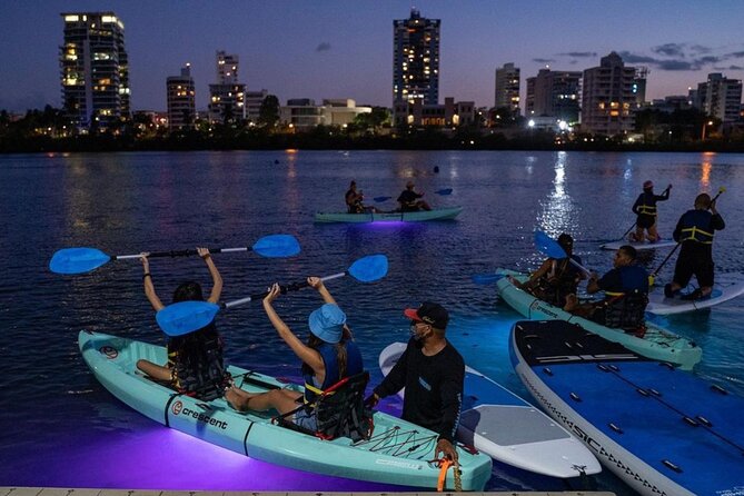 Private LED Night Kayaking Experience in Condado Lagoon - Experience Details