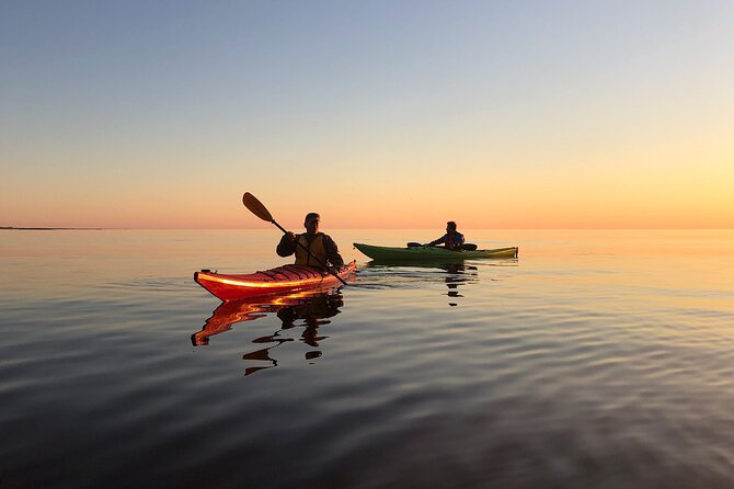 Private Midnight Sun Kayaking in Lofoten