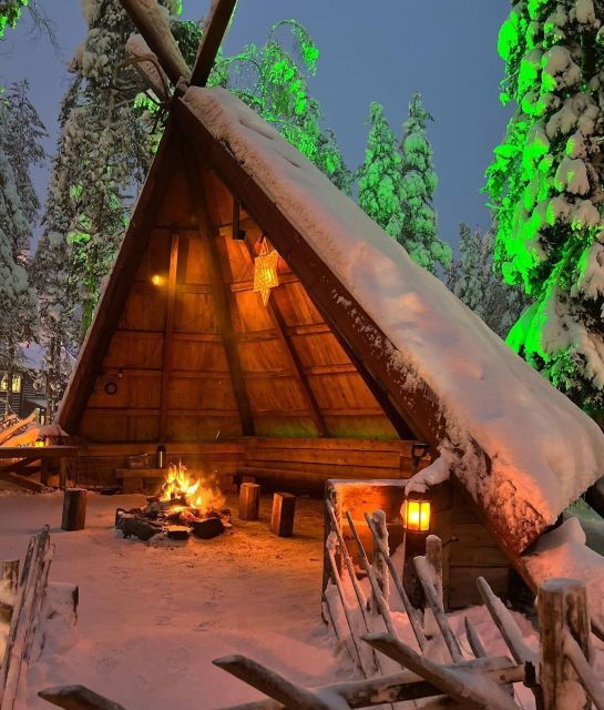 Private Northern Lights With Campfire: Family/Small Group
